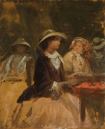 Nel ristorante del giardino da Josef Matj Navrátil